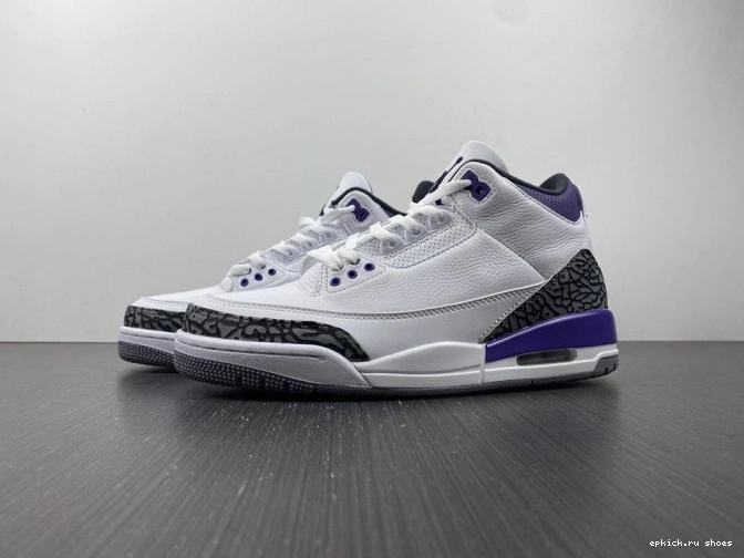 Rep Air Iris' 'Dark 3 Jordan Retro CT8532-105 0814